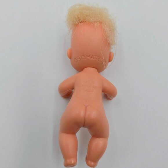 Vintage Sunshine Family Baby Doll Blue Eyes Blonde 1973 Mattel Baby Sweets - Picture 5 of 10